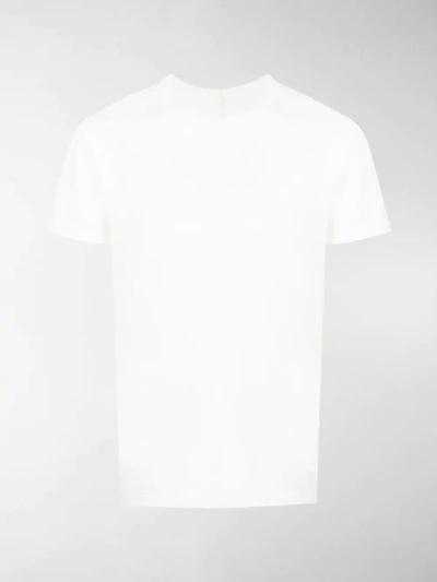Shop Rick Owens Short Sleeved T-shirt In White