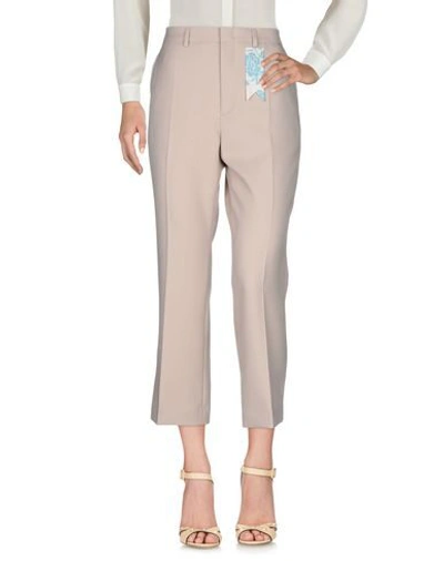 Shop The Gigi Woman Pants Beige Size 8 Polyester