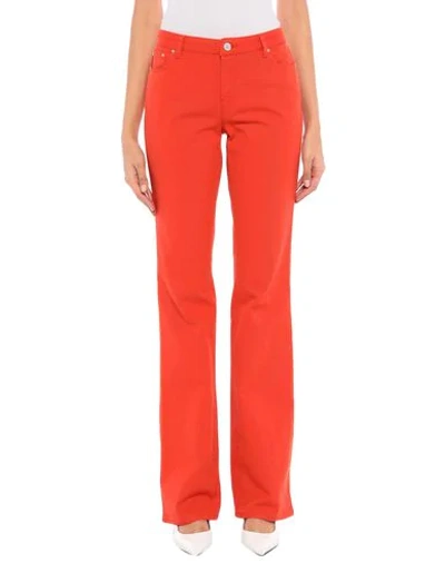Pt01 Casual Pants In Orange