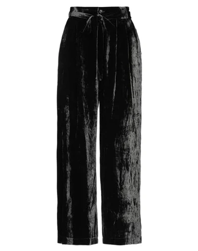 Shop Roberto Collina Casual Pants In Black