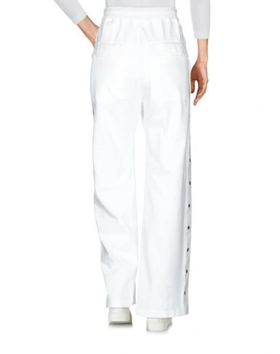 Shop Rick Owens Drkshdw Casual Pants In White