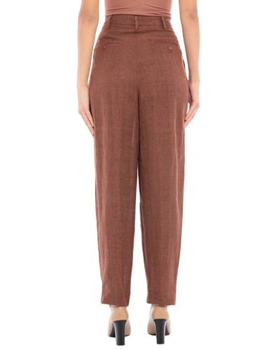 Shop Barena Venezia Casual Pants In Brown