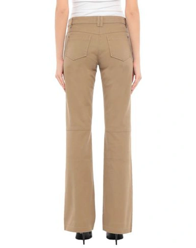 Shop Timberland Casual Pants In Khaki