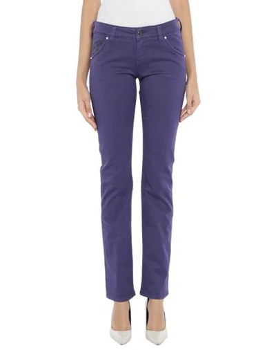 Shop Re-hash Pants In Purple