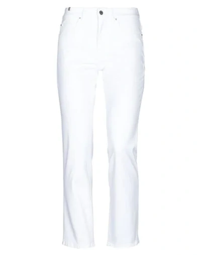 Shop Atelier Notify Casual Pants In White