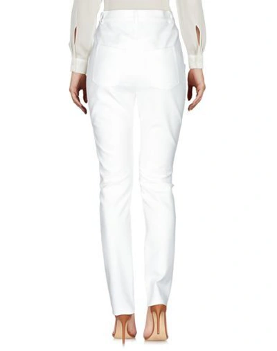 Shop Sonia Rykiel Woman Pants Ivory Size 6 Cotton, Elastane In White