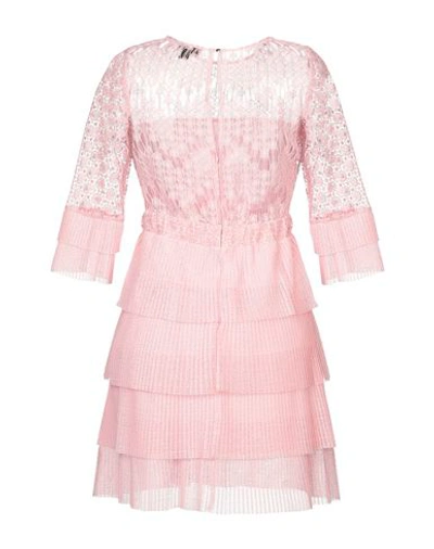 Shop Just Cavalli Woman Mini Dress Pink Size 4 Polyester