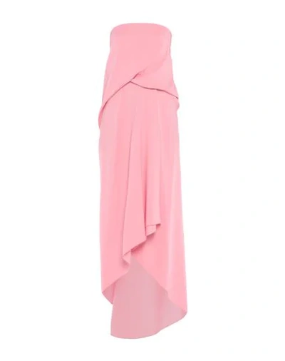 Shop Cedric Charlier Short Dresses In Pink