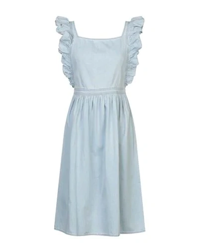 Shop Na-kd Denim Dress In Blue
