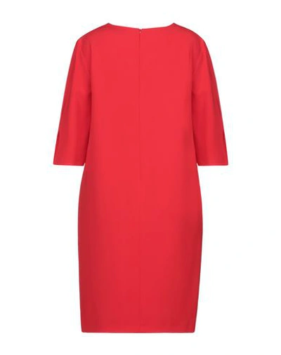Shop Antonelli Woman Mini Dress Red Size 2 Polyester, Elastane