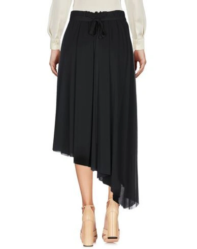 Shop Mauro Grifoni Midi Skirts In Black