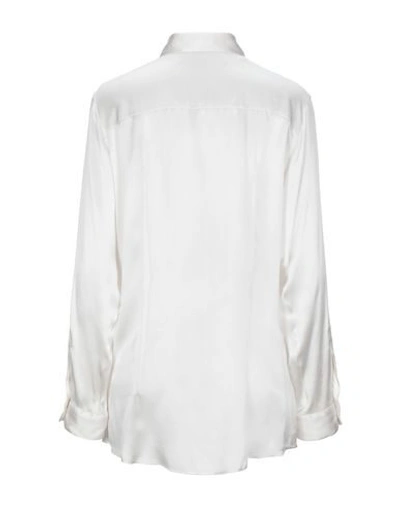 Shop Her Shirt Solid Color Shirts & Blouses In White