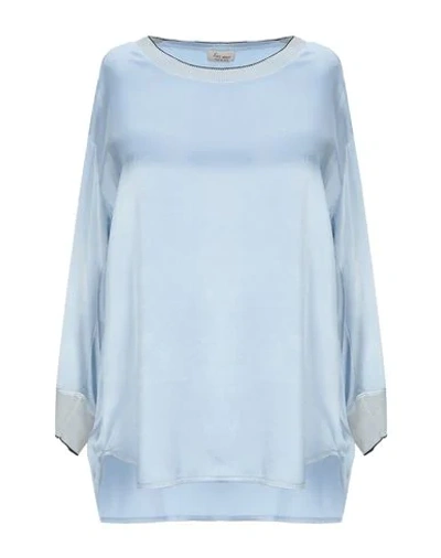 Shop Her Shirt Blouse In Sky Blue