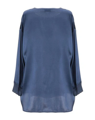 Shop Her Shirt Blouse In Dark Blue