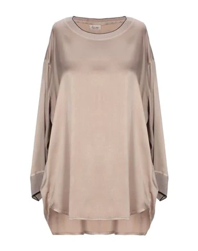 Shop Her Shirt Blouse In Beige
