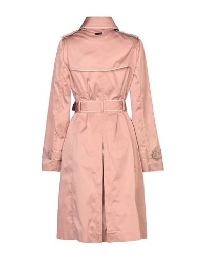 Shop Manzoni 24 Full-length Jacket In Pastel Pink