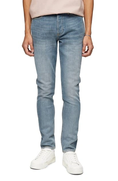 Shop Topman Skinny Fit Jeans In Grey