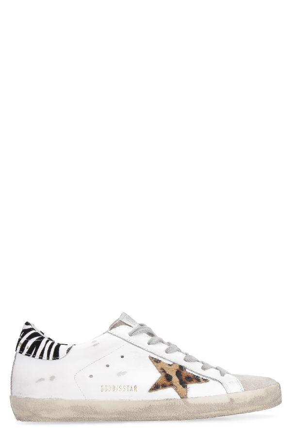 golden goose superstar genuine calf hair sneaker