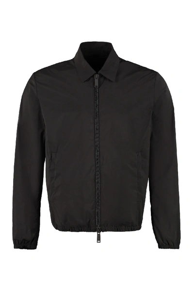 Shop Dsquared2 Nylon Windbreaker-jacket In Black