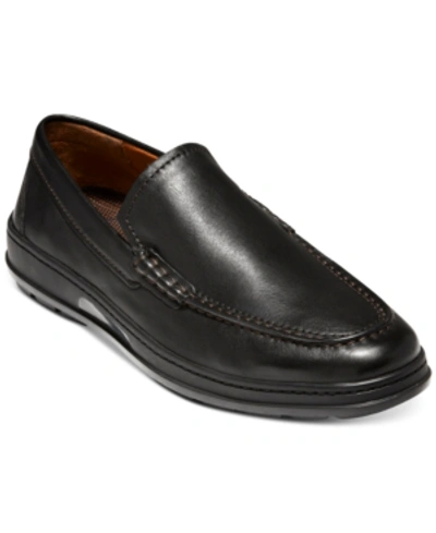 Shop Cole Haan Men's Hamlin Traveler Venetian Loafers Men's Shoes In Black