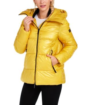 calvin klein performance puffer jacket