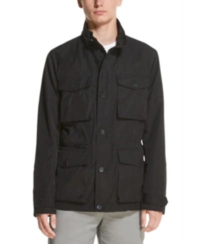 Shop Dkny Men's Field Jacket In Black