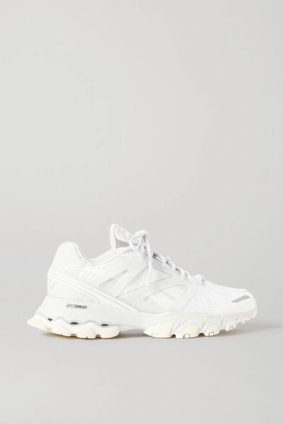 Reebok Dmx Trail Shadow Rubber-trimmed Mesh Sneakers In White | ModeSens