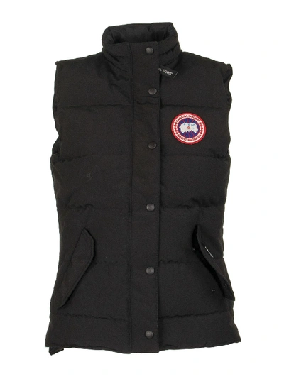 Shop Canada Goose Gilet Freestyle Vest Black