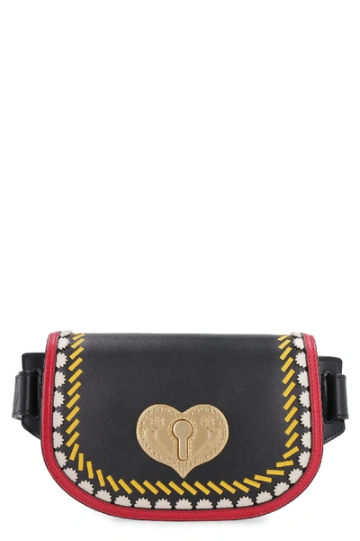 Shop Bally Clayn Leather Belt Bag In Black