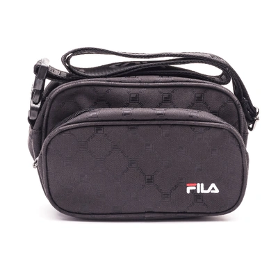 Shop Fila Shoulder Bag In Black