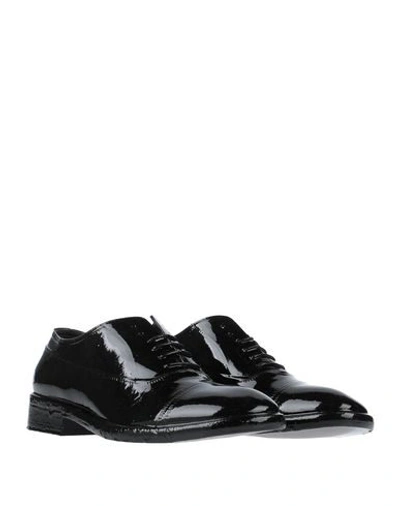 Shop Maison Margiela Laced Shoes In Black