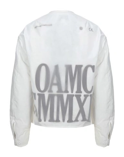 Shop Oamc Jackets In White