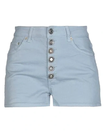 Shop Dondup Denim Shorts In Azure