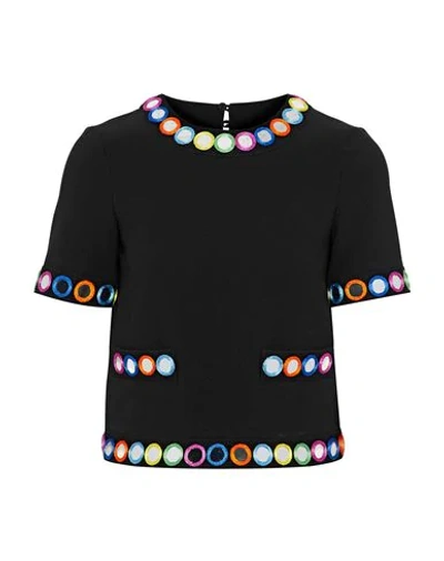 Shop Moschino Blouse In Black