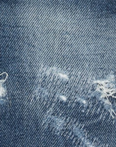 Shop Frankie Morello Woman Denim Pants Blue Size 26 Cotton