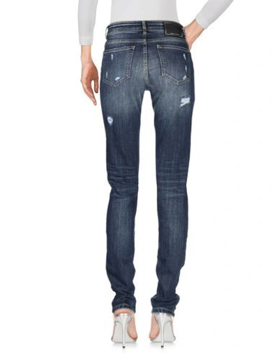 Shop Frankie Morello Woman Jeans Blue Size 29 Cotton, Elastane