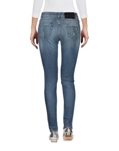Shop Frankie Morello Woman Jeans Blue Size 27 Cotton, Elastane