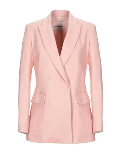 Shop Ottod'ame Suit Jackets In Pink