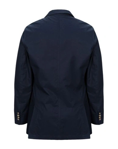 Shop Addiction Suit Jackets In Dark Blue