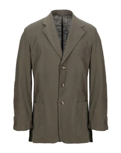 Shop Addiction Suit Jackets In Military Green