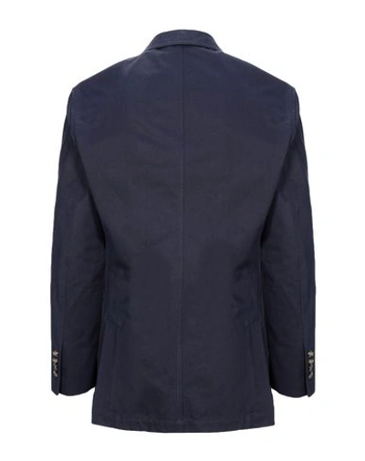 Shop Addiction Suit Jackets In Dark Blue