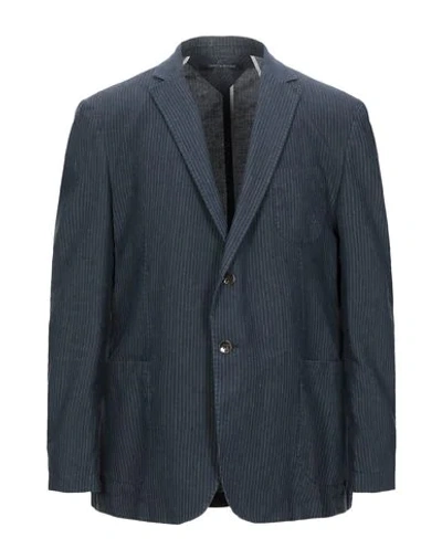 Shop Tommy Hilfiger Blazer In Dark Blue