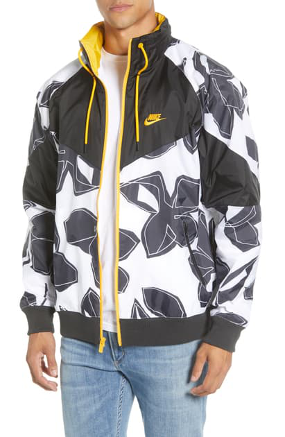 nike windrunner floral jacket