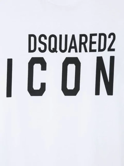 Shop Dsquared2 Logo T-shirt In White