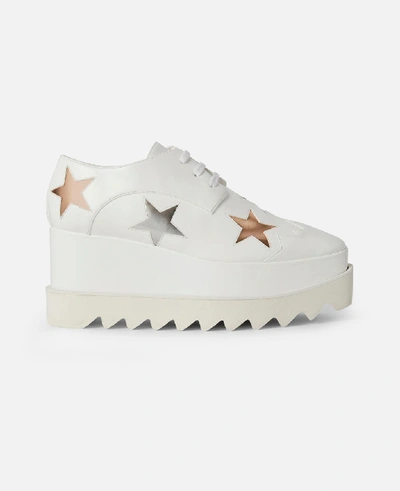 Shop Stella Mccartney White Elyse Shoes