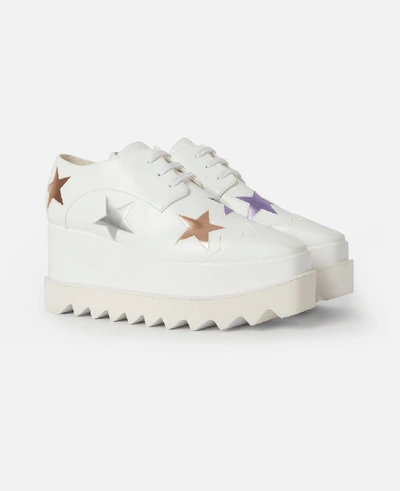 Shop Stella Mccartney White Elyse Shoes