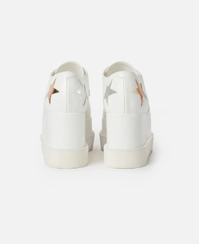 Shop Stella Mccartney White Elyse Shoes