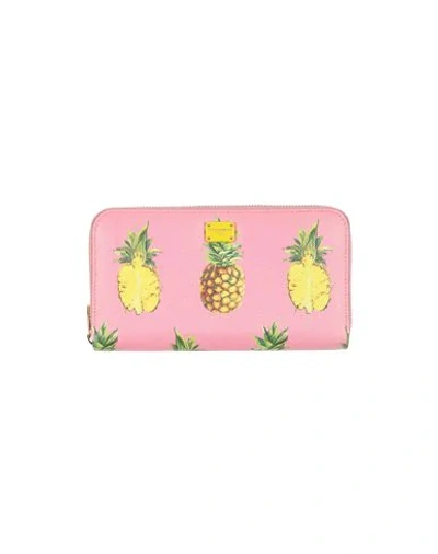 Shop Dolce & Gabbana Wallet In Pink