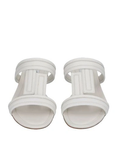 Tod's Sandals In White