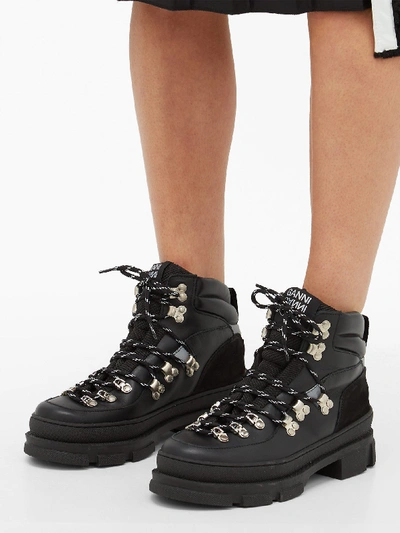 ganni hiking boot